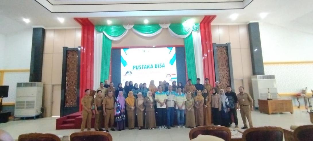 Penganugerahan PUSTAKA BISA (Perpustakaan Berbasis Inklusi Sosial)
